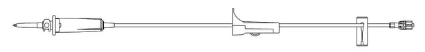 Basic IV Administration Sets - 352601 - 1 Each - MDL-BMGV1501H