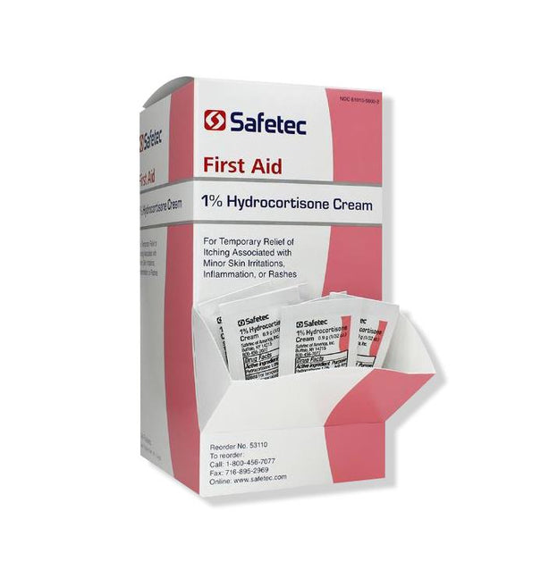 SAFETEC OF AMERICA INC Safetec Hydrocortisone 1% Cream 53110 144 Each - MDL-BND135053110