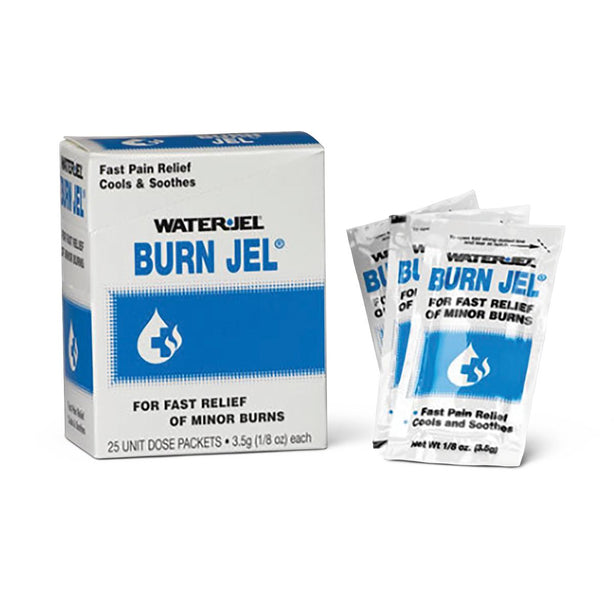 SAFEGUARD AMERICA, LLC Water-Jel Burn Gel by Safeguard 600U-1 25 Piece - MDL-BND710600