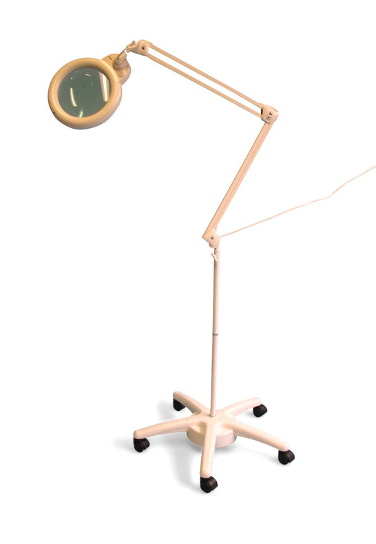 Brandt Industries Illuminated Magnifier, 5 Diopter, Mobile Base - 43244 - 1 Each