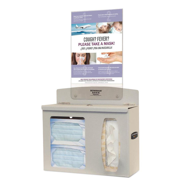 Bowman Manufacturing Company, Inc. Bowman Cover Your Cough Compliance Kits BD322-0012 - 1.0 Each