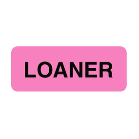 Centurion Pink Loaner Labels - BOL1453P - 3 Roll - MDL-BOL1453P