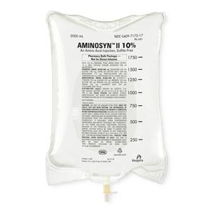 ICU MEDICAL INC Aminosyn II Sulfate-Free Solution 10% 07172-17 6 Each - MDL-BOP0717217