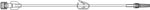 Small Bore IV Extension Set with Pinch Clamp, 12", Icu Medical Small-Bore - B1134 - 1 Each