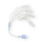 ICU MEDICAL Small Bore IV Extension Set, Quadfuse, 4 Clamps, Luer Lock, 6" - B1461 - 50 Each