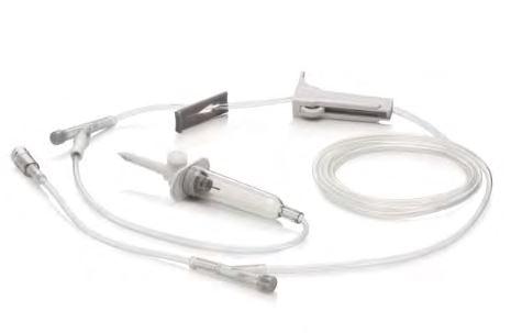 ICU MEDICAL IV Extension Set with 4-Way Stopcock with 3 Gang, 126" - B90152 - 1 Each