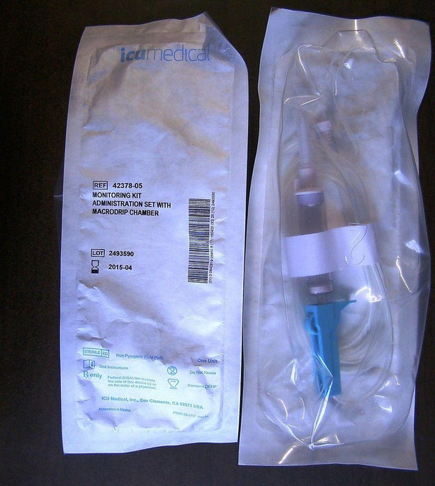 ICU MEDICAL Administration Set EXTENSION,7",MINI,TCONN,LF - B9093 - 50 Each