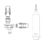Icu Medical Compounding System and Components Diana Channel 1-Cassette - CL4000 - 50 Each