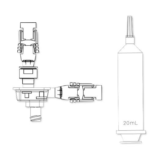 Icu Medical Compounding System and Components Diana Channel 1-Cassette - CL4000 - 50 Each