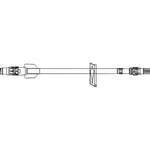 ICU MEDICAL IV Extension Set, Pressure Infuser, 0.45 mL, 7" - MC33122 - 50 Each