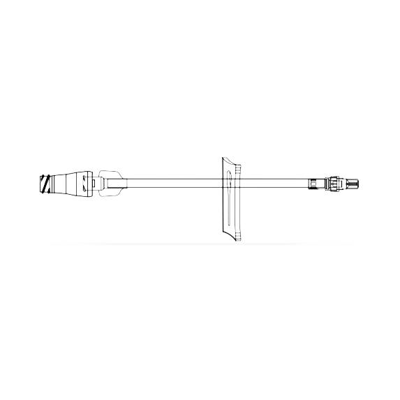 Small Bore High-Pressure IV Extension Set, Icu Medical Small-Bore - MC33213 - 50 Each