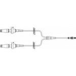 Small Bore IV Extension Set, Bifuse, 2 Clamp, Rotating Luer, 7", Icu Medical Small-Bore - MC33257 - 50 Each