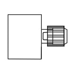 Icu Medical DEHP-Free IV SA250 I. V. Syringe Adapter - MDL-BOPSA250 - 250 Each