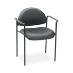 Boss Stackable Guest Chair with Back and Armrests - B9501-CS - 1 Each - MDL-BOSB9501CS