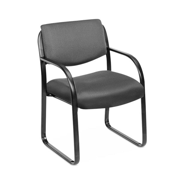 Norstar Office Products Inc Boss Guest Chair with Cushioned Seat and Back - BOSB9521GY