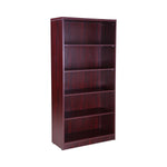 Norstar Office Products Inc Boss 5-Shelf Bookcase N158M - 1.0 Each