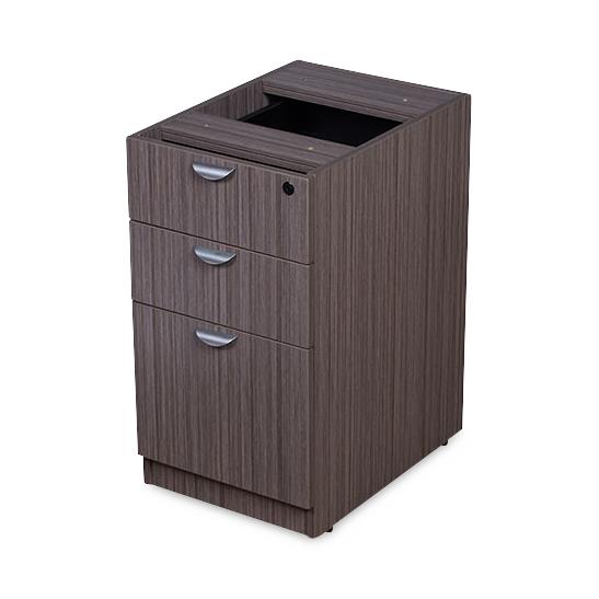 Norstar Office Products Inc Boss Deluxe Pedestal Filing Cabinet with Security Lock N166-DW - 1.0 Each