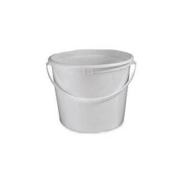 Berry Plastics Corpo Food Storage Round Container, White, 1.3 gal. - T811166 - 120 Each