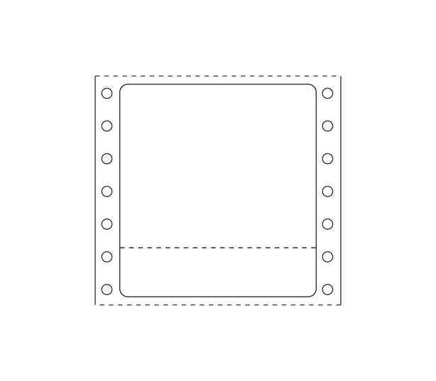 Centurion Blank Perforated Labels - BPF1448 - 2500 Each - MDL-BPF1448