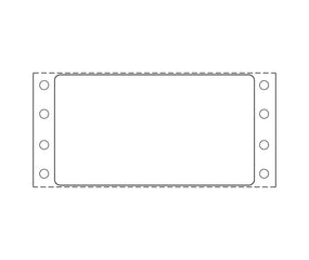 Centurion Blank Labels - BPF1595 - 5000 Each - MDL-BPF1595