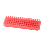 Bio Plas Test 0065 80-Well Microcentrifuge Tube Rack, Pink - MDL-BPS0065 - 5 Each