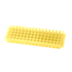 Bio Plas Test 0066 80-Well Microcentrifuge Tube Rack, Yellow - MDL-BPS0066 - 5 Each