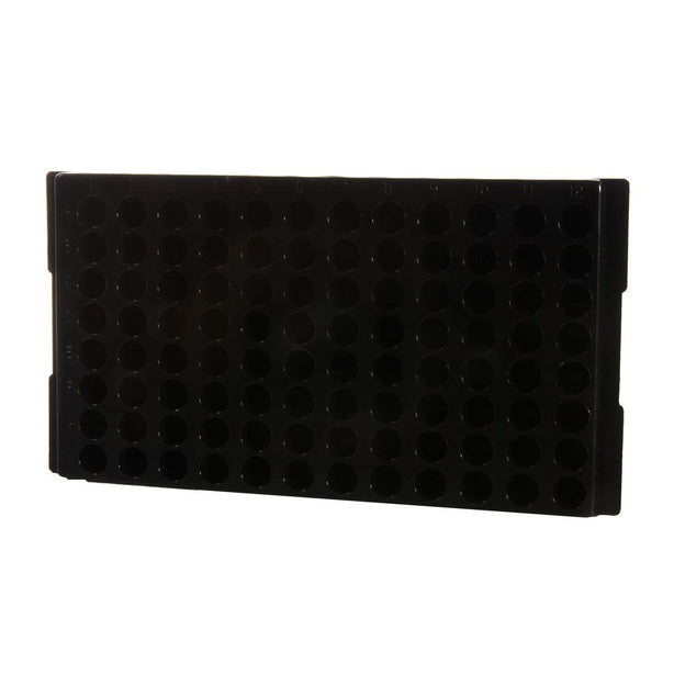 Bio Plas Test 0099 96-Well Microcentrifuge Tube Rack, Black - MDL-BPS0099 - 5 Each