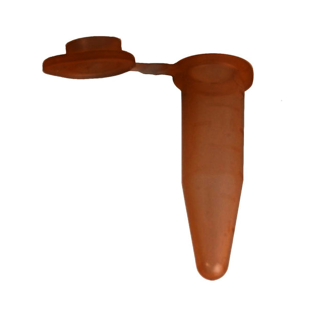 Bio Plas 4048 G-Tube Microcentrifuge Tube, 0.6 mL, Flat Top, Amber - MDL-BPS4048 - 500 Each
