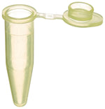 Bio Plas Micro-Centrifuge 4152 Polyethylene Microcentrifuge Tube, 1.5 mL, Yellow - MDL-BPS4152 - 1000 Each