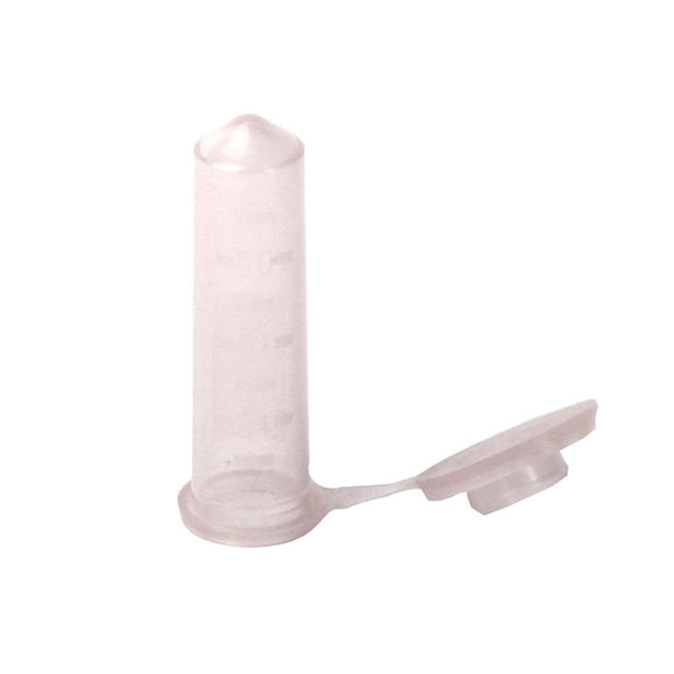 Bio Plas 4168SL G-Tube Microcentrifuge Tube, Siliconized, Flat Top, 2.0 mL, Natural - MDL-BPS4168SL - 500 Each