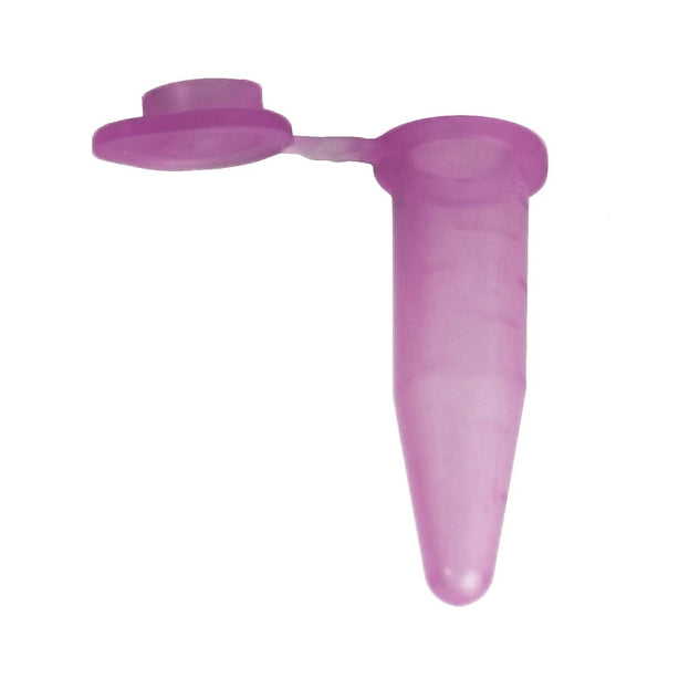 Bio Plas Flat Top Flat-Top Tube, 1.5 mL, Lavender - 4307 - 500 Each