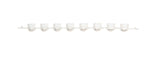 Bio Plas Strip Cap, Natural, 0.2 mL, 8 Per Strip, 300 per Pack - 5030-1 - 300 Each