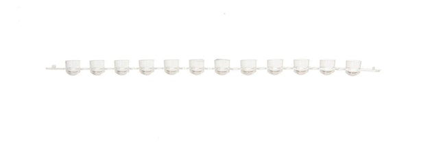 Bio Plas Strip Cap, Natural, 0.2 mL, 12 Per Strip - 5040-1 - 200 Each