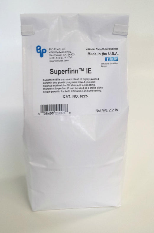 Bio Plas 6225 Embedding and Infiltration Paraffin Bag, 2.2 lb. - MDL-BPS6225 - 1 Each
