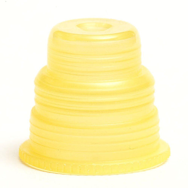 Bio Plas 8380 Cap, Safety, Hexa-Flex, Yellow - MDL-BPS8380 - 500 Each