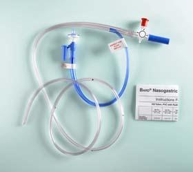 Cr Bard Nasogastric Tube, with Prevent Anti-Reflux Filter, 10 Fr - 0046100 - 50 Each