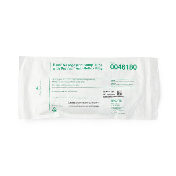 Cr Bard Nasogastric Tubes 0046180 - 50.0 Each