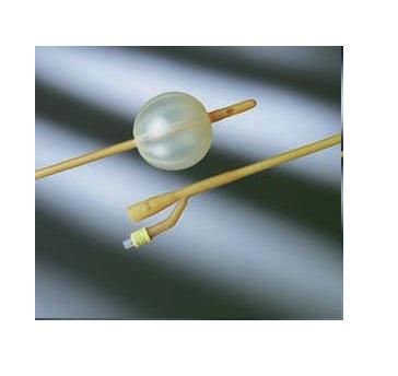 CR BARD LUBRICATH2-Way Carson Coude Tip Foley Catheters 0100L22 1 Each - MDL-BRD0100L22H