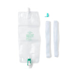 CR BARD DISPOZ-a-BAG Urinary Leg Bags with FLIP-FLO Valve 150732 50 Each-MDL-BRD150732