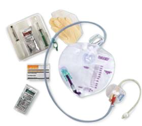 Cr Bard ADVANCE Foley Catheter Tray with Statlock, Control Fit Outlet Tube, 16 Fr - 300316A - 1 Each