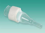 Cr Bard 1.5" Silicone Pop-On Male External Catheter, Forward Adhesive, 41 mm Diameter, Size XL - BRD32305