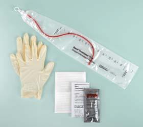 C.R. Bard Straight Intermittent Catheter Kit, Touchless Plus, Red Rubber Catheter, Sterile - 4A5042 - 50 Each