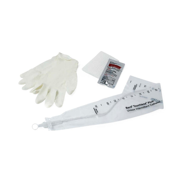 C.R. Bard Intermittent 4A5146 Touchless Plus Catheter Kit, Vinyl, 16 Fr, Sterile - MDL-BRD4A5146 - 50 Each