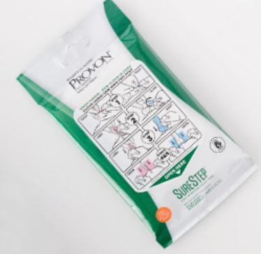 Cr Bard SURESTEP Post Insertion Foley Care Wipes DFC100 - 120.0 Each