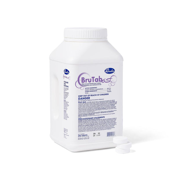 BRULIN BruTab 6S Disinfectant Tablets 1612018N 2 Each - MDL-BRI1612018N
