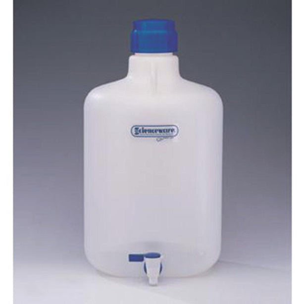 Bel-Art Autoclavable Polypropylene Carboy without Spigot, 10 Ls (2.6 Gal.) - F10794-0025 - 1 Each