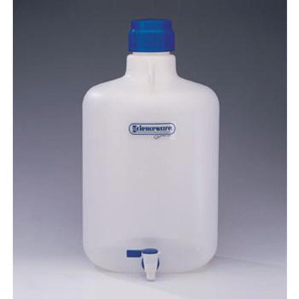 Bel-Art Autoclavable Polypropylene Carboy with Spigot, 10 Ls (2.6 Gal.) - F11846-0025 - 1 Each