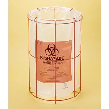Bel-Art Wire Poxygrid Bag Holder for 12" W x 24" H Bags, Epoxy-Coated Steel - H13187-0000 - 1 Each