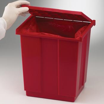 Bel-Art Products Bel-Art Biohazard Disposal Can F13197-0000 - 1.0 Each
