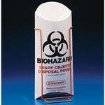Bel-Art Biohazard Sharp Object Safety Pouches, 5-1/2" x 13", 10 mil Thick, Paperboard, Pack of 200, H13234-0000 - MDL-BRT132340000 - 200 Each